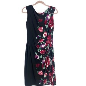 Lauren Ralph Lauren Black Floral Dress